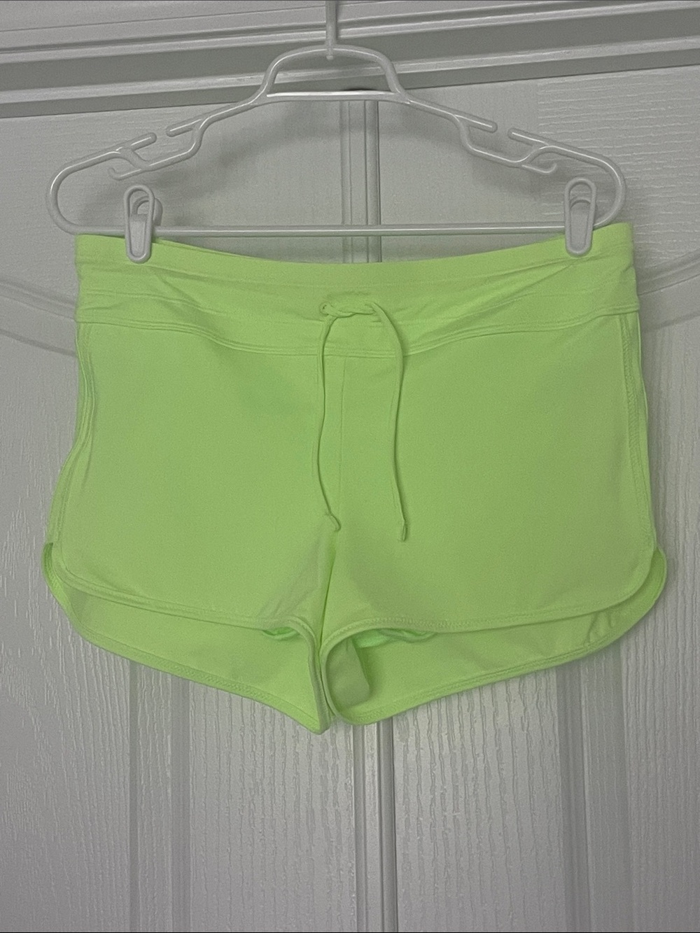 Women’s Swim Shorts - Neon Lime